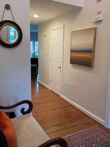 Customer photo review of Caramel Plains Canvas Art