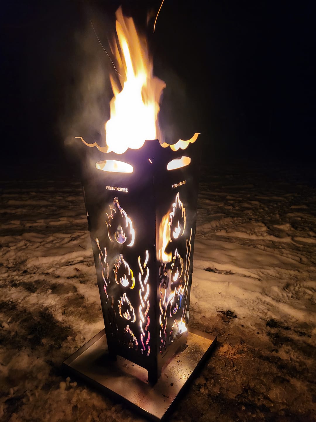 Customer photo review of Grillplatte 58cm passend zum Feuerkorb