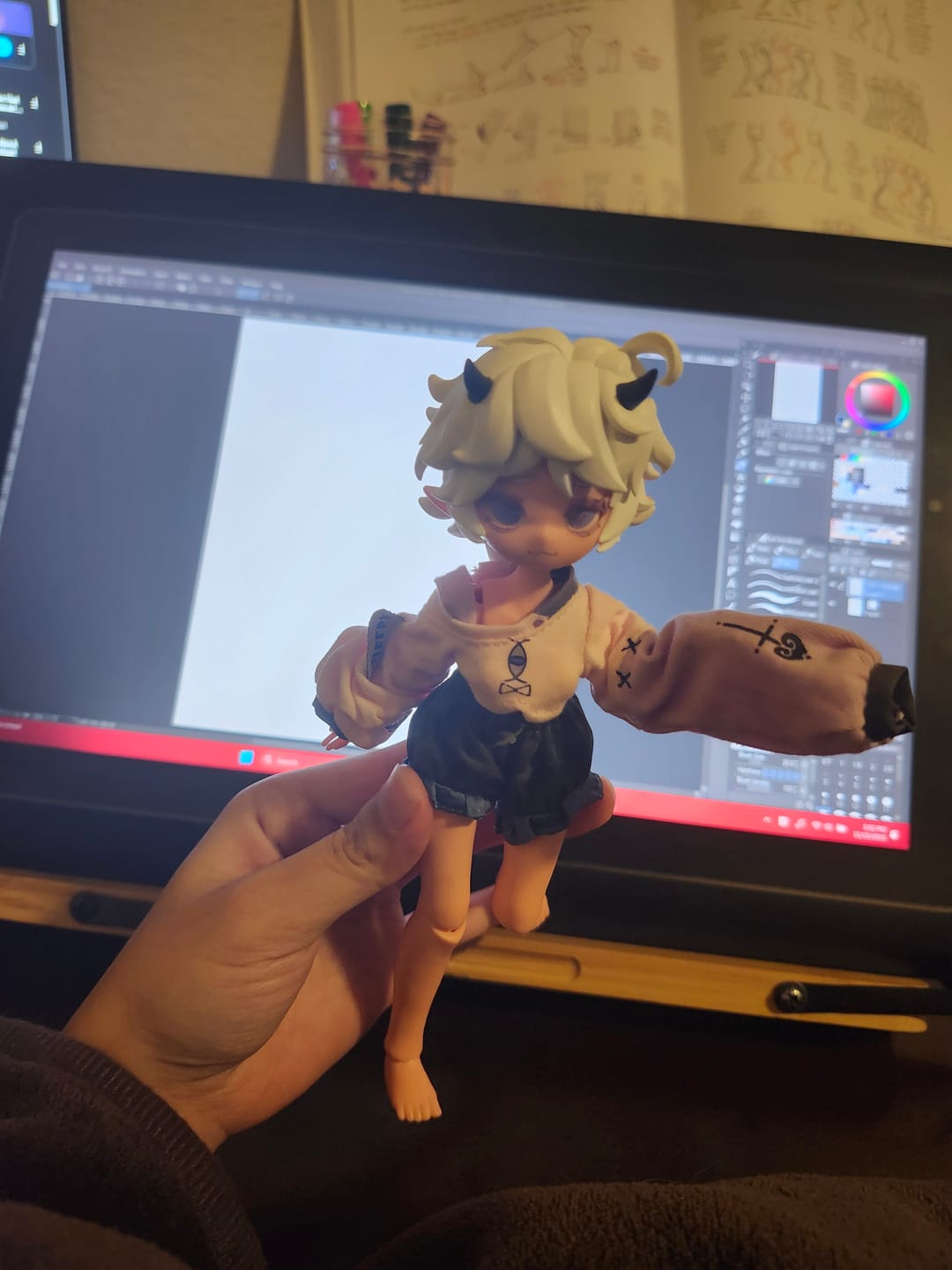 Customer photo review of Cooze Devil Horns Series 1/8 Action Figure BJD Blind Box【Shipped in Sept./Oct. 2025】