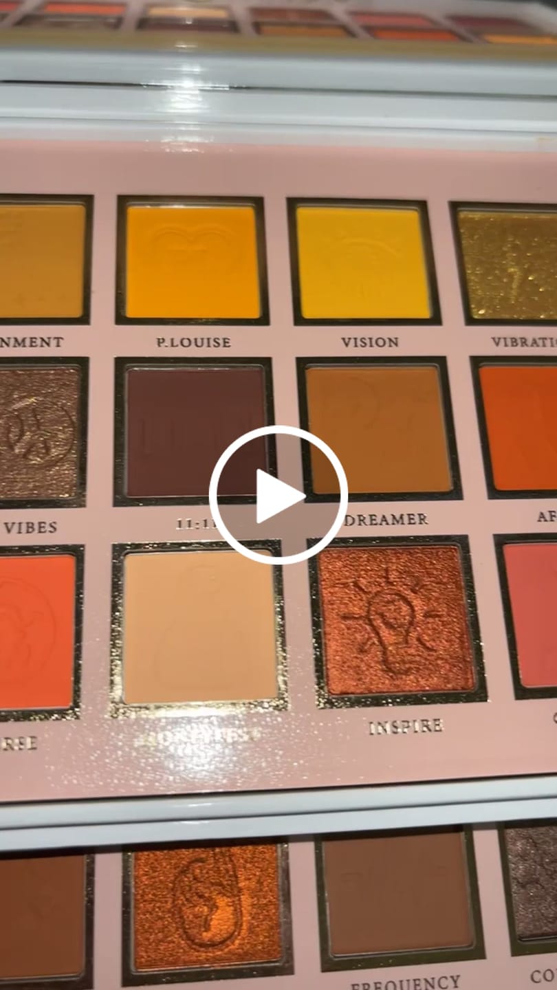 Kundvideorecension av P.Louise All I See Is $igns 42 Pan Eyeshadow Palette