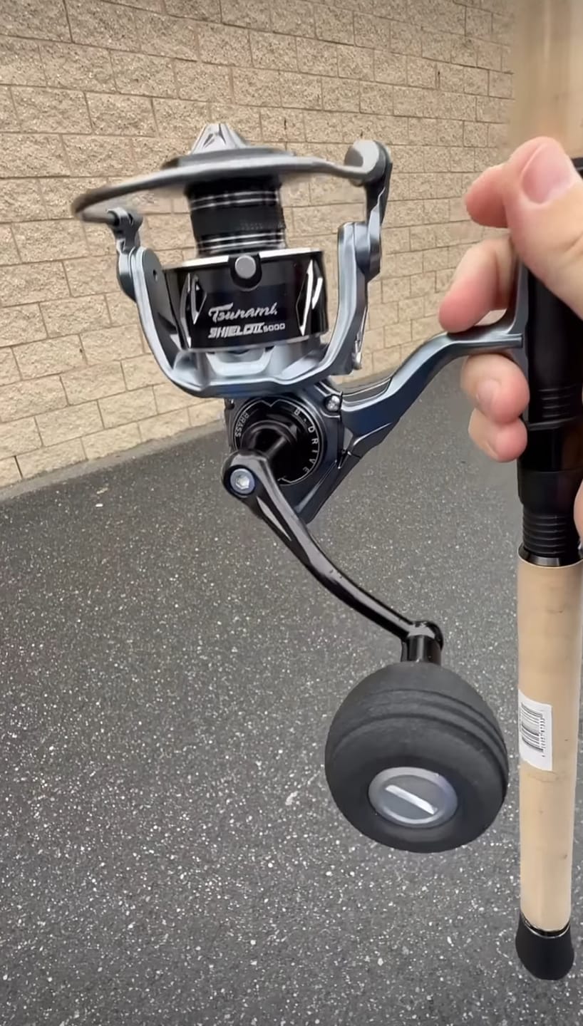 Customer photo review of Shield II Spinning Reel