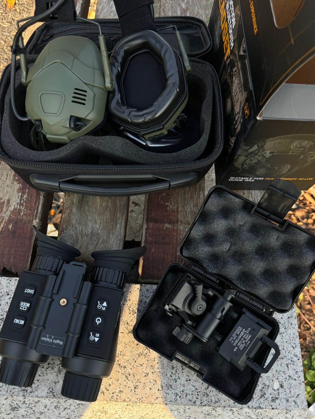 Customer photo review of 4K Tactical Night Vision Goggles Infrared Binoculars for Hunting