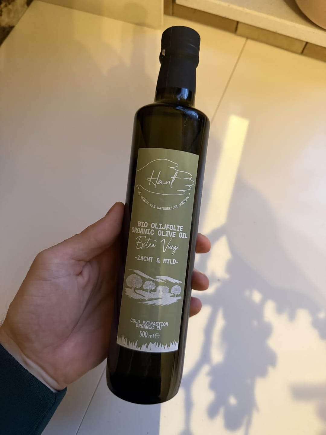 Customer photo review of BIO - Extra Vierge Olijfolie Italië - Zacht & Mild - 100% EU EVOO - 500mL