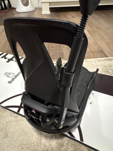 Customer photo review of Push Button Quick Release for Step On® Bindings
