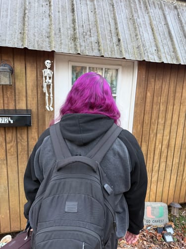 Customer photo review of The Ultimate Dyed Gray Hair Guide | Free gift