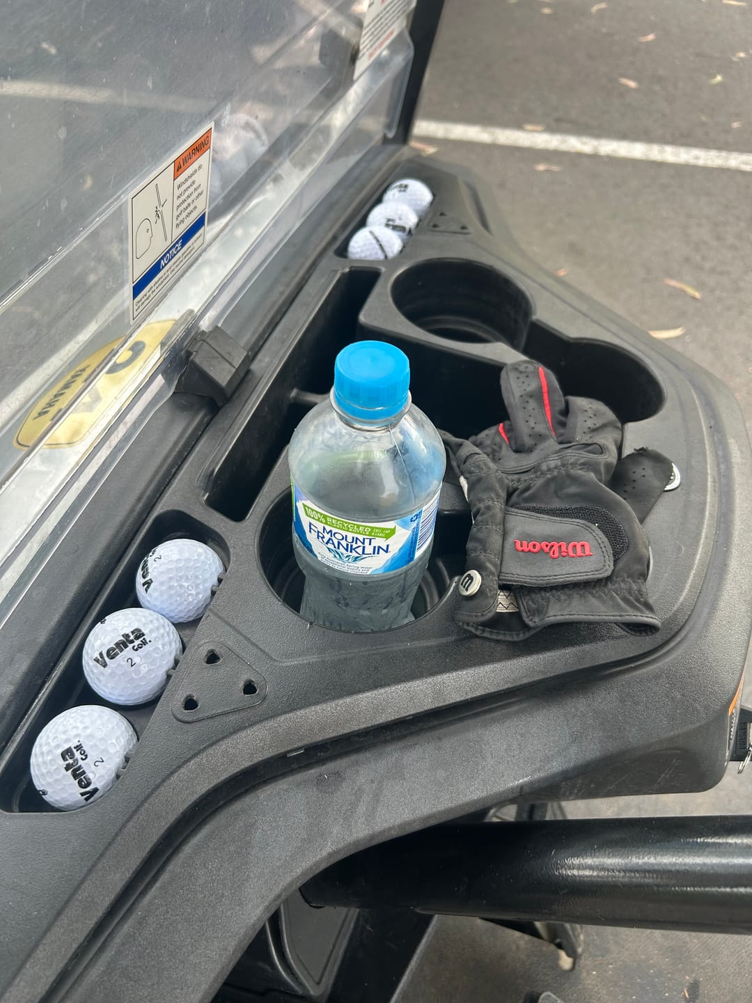 Customer photo review of Ultra Straight Self Correcting Golf Ball (75% Straighter Flight)