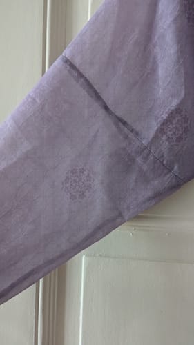 Customer photo review of Leyi Yongge 乐以咏歌 Joy in Singing Tang Dynasty Daily Yuanlingpao Round Collar Robes & Pants Set