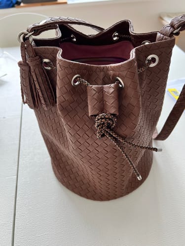 Customer photo review of Lotus Bucket Bag Pattern (only video tutorial)