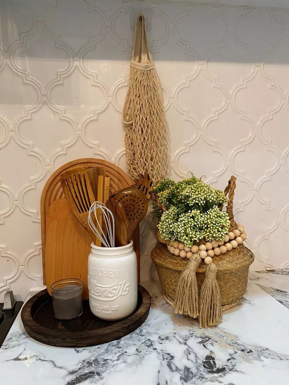 Customer photo review of Wooden Teak Utensils Set - 50% OFF SALE