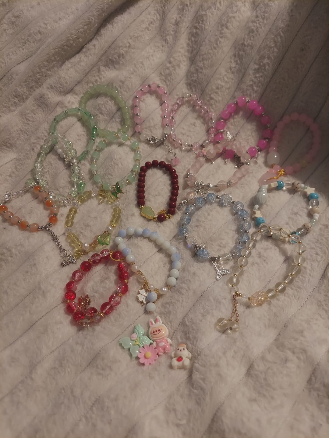 Customer photo review of A-Mystery Bracelet Blind Bags – 1–5 Surprise Beaded Bracelets & Charms
