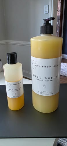 Customer photo review of Body Serum