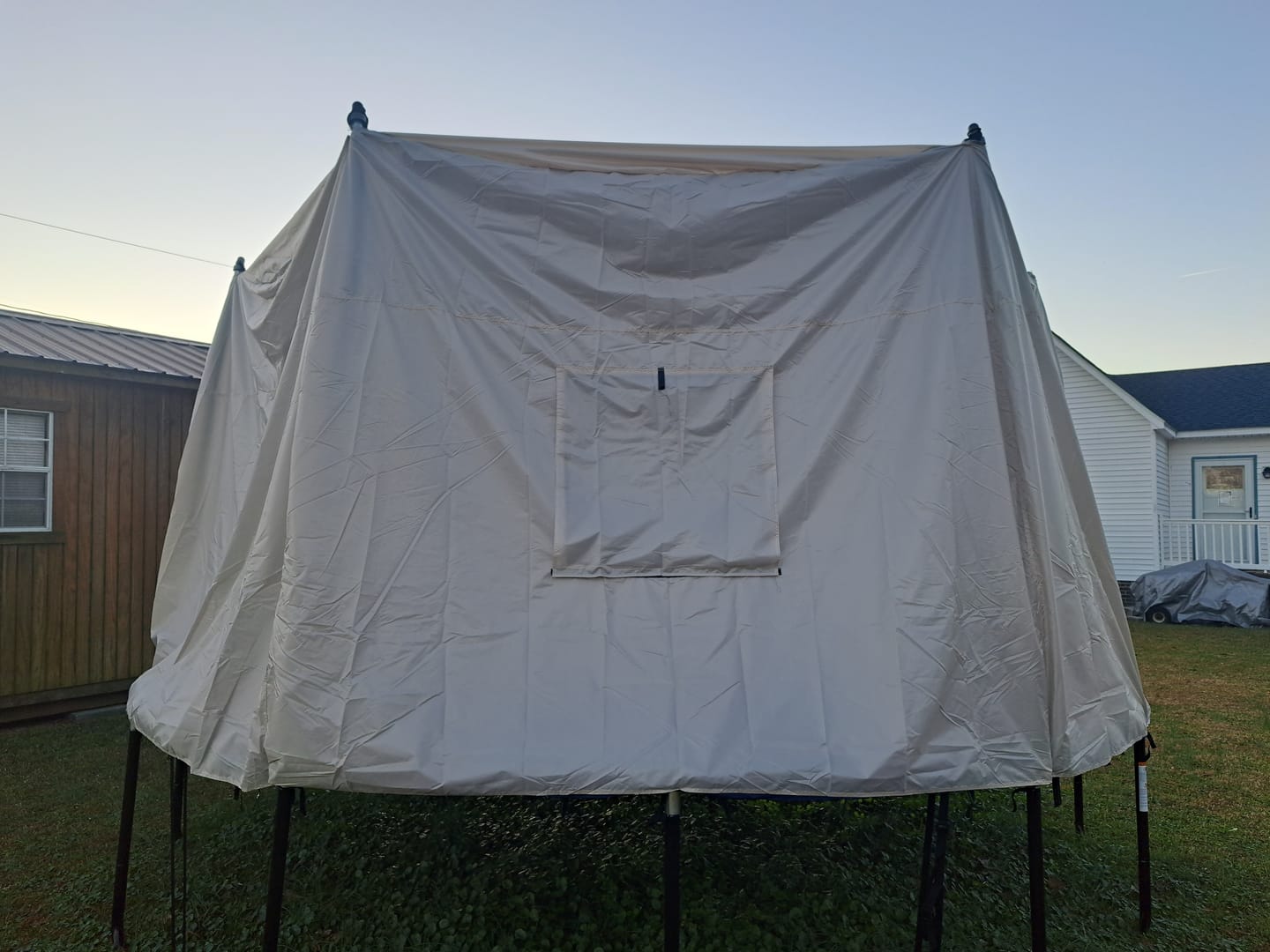 Customer photo review of Trampoline Tent for 14FT Trampoline