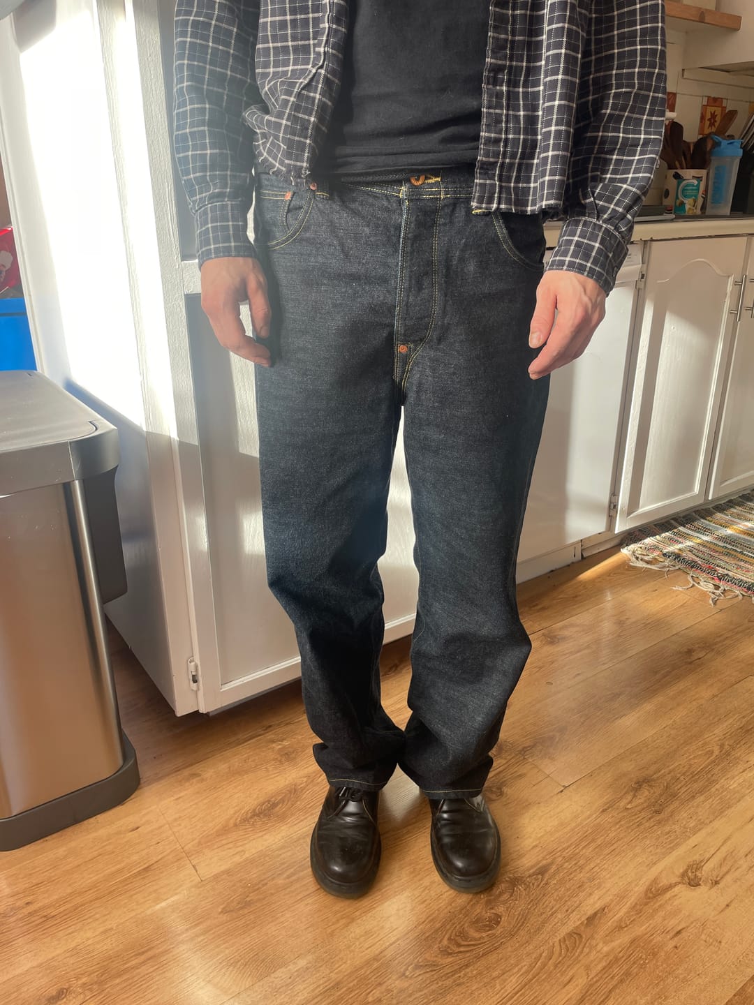 Customer photo review of Lot 47801XX 1947 Selvedge Denim Jeans