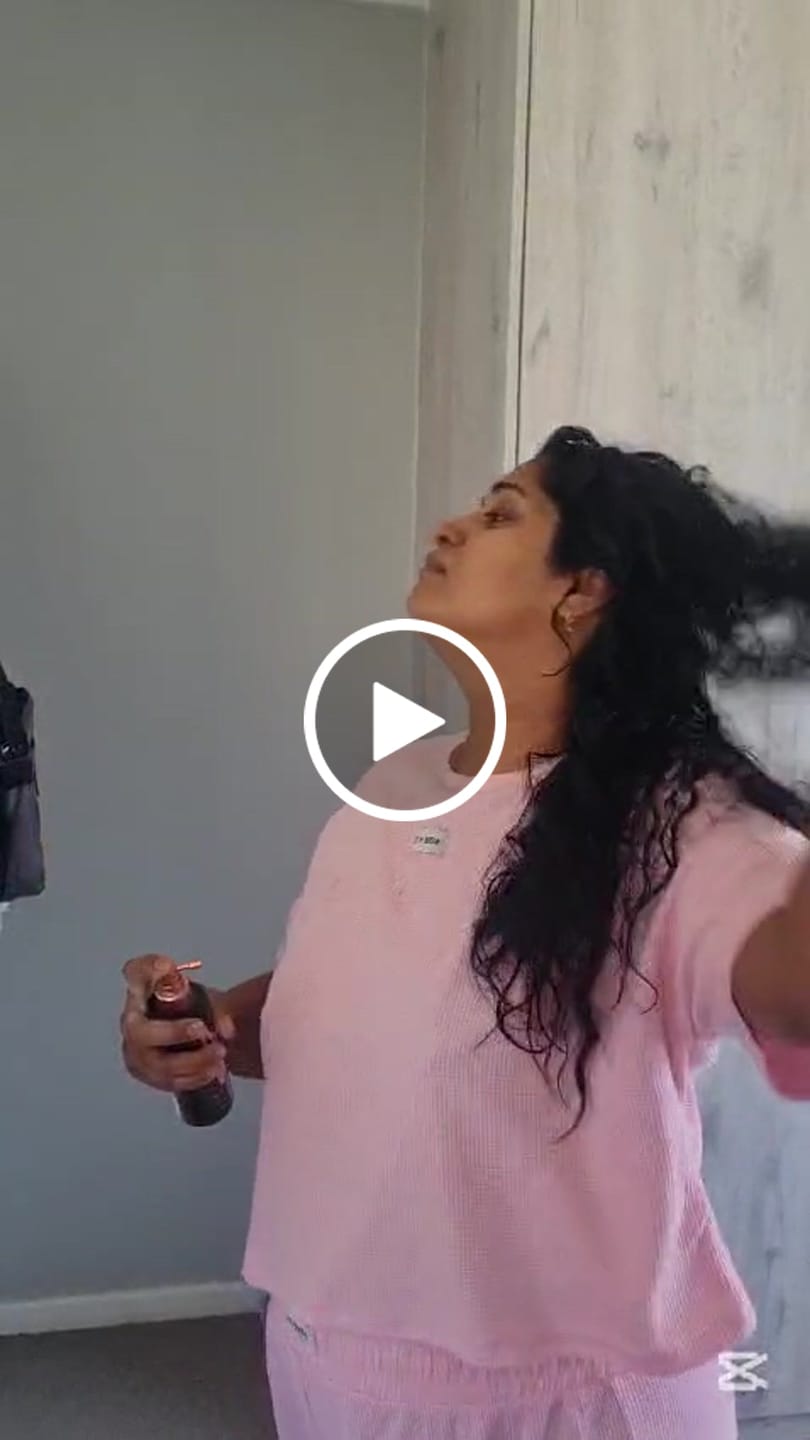 Customer video review of Mycro Keratin Magic Mist Bonding Protector - Heat Protectant Spray 200ml
