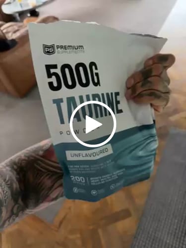 Customer video review of Taurine