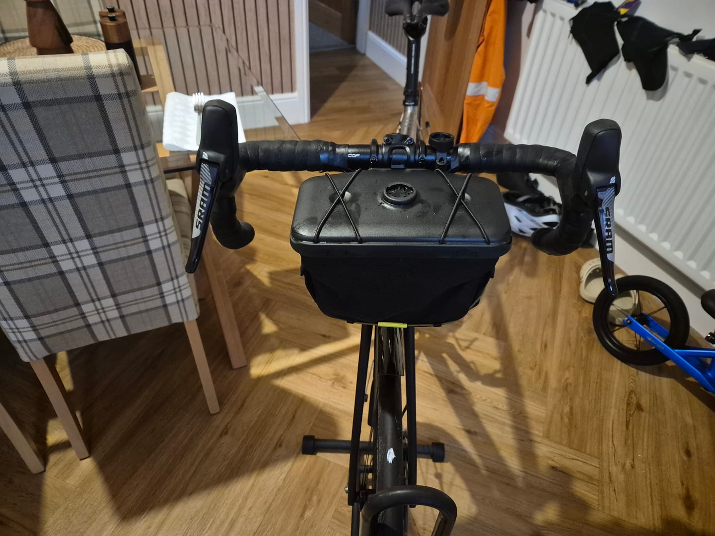 Customer photo review of The Original Handlebar Bag