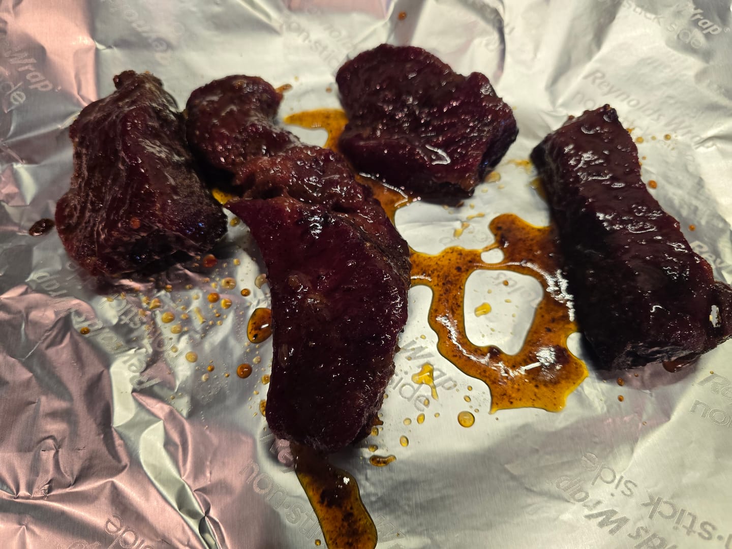 Customer photo review of Pineapple Habanero BBQ Glaze