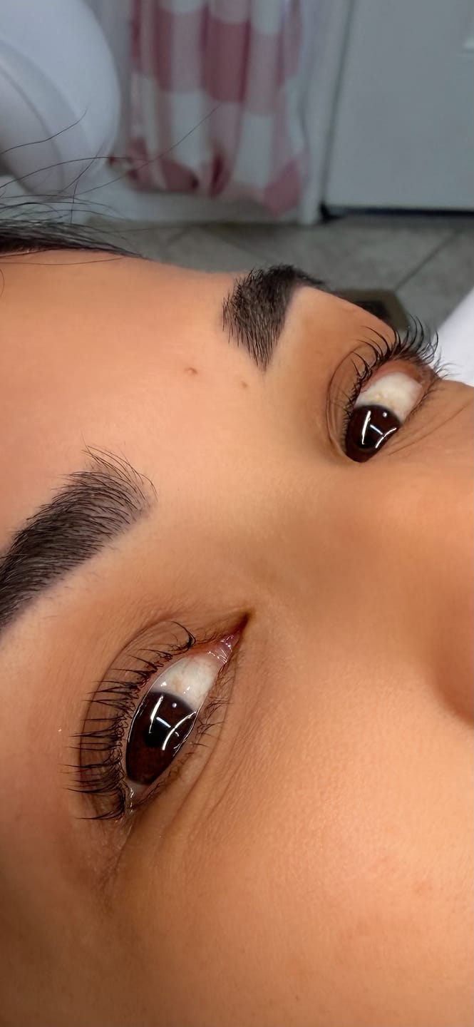 Customer photo review of LASH LIFT KIT WITH CYSTAMINE