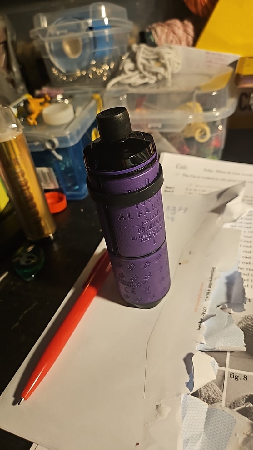 Customer photo review of Al Fakher Crown Bar 15K Hypermax Disposable Vape (Box of 10)
