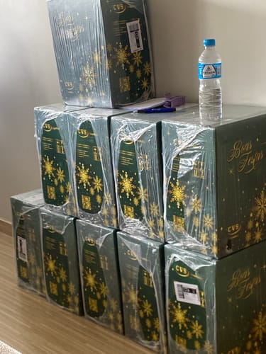 Customer photo review of Cesta de Natal Hematita