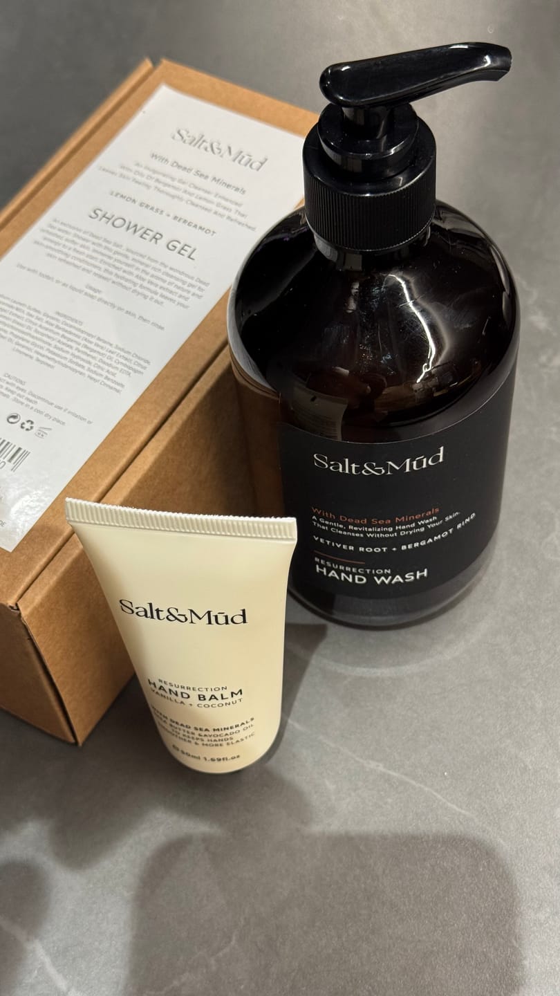 Customer photo review of Shower Gel With Dead Sea Minerals 500ml
