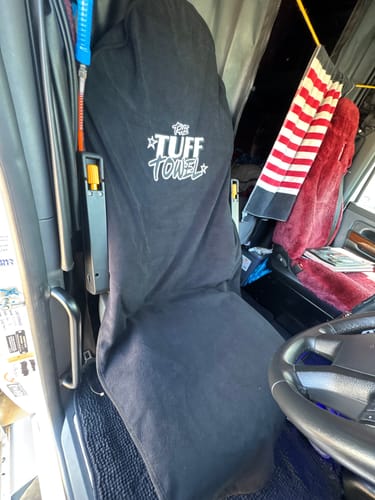 Customer photo review of Waterproof Car Towel Seat Cover