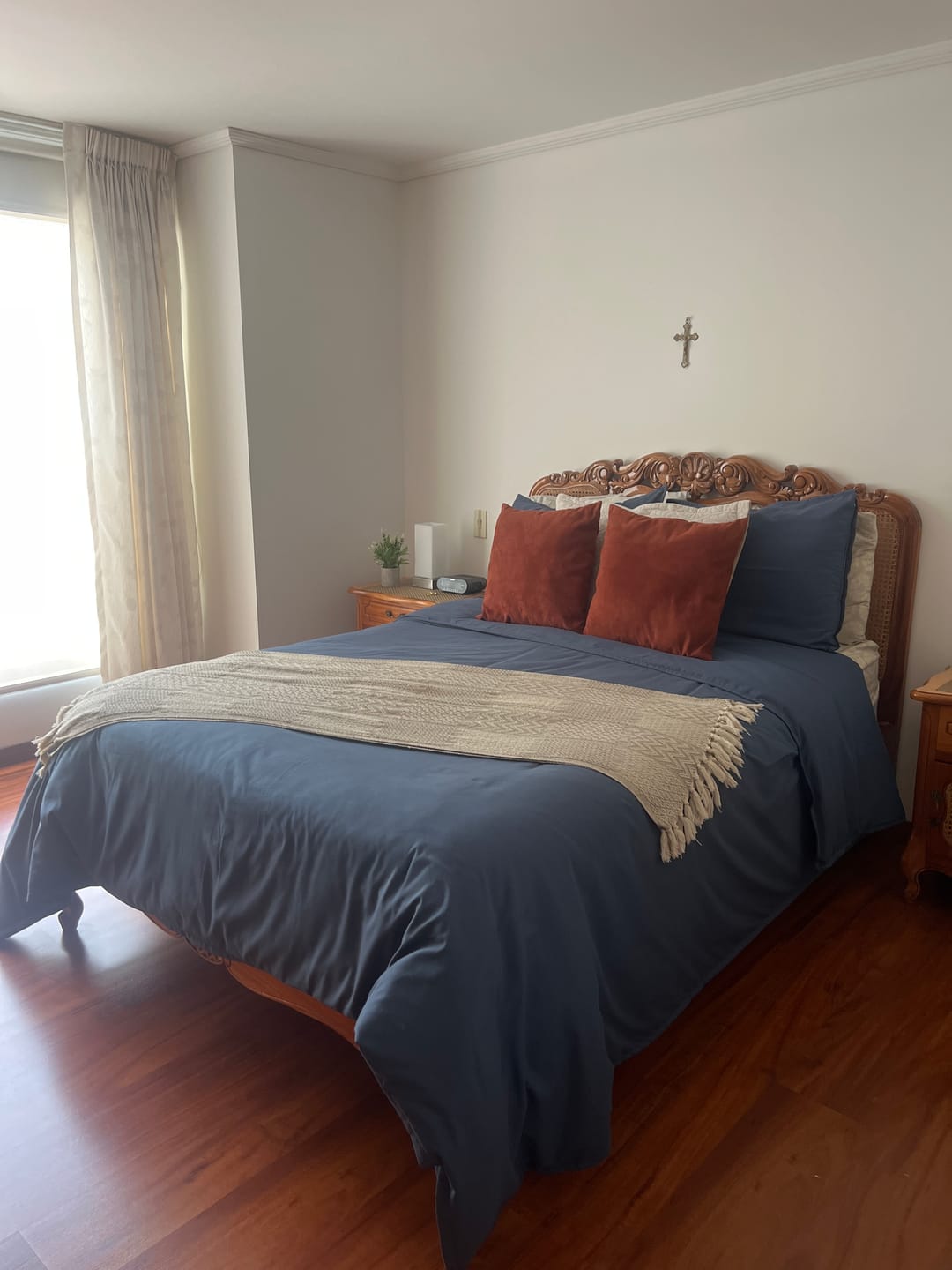 Customer photo review of Duvet Cover Cobalto - Colección Pastello