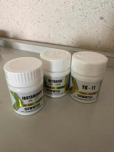 Customer photo review of Ciclo Sarms Volumen Mujer YK11 Ostarine Ibutamoren