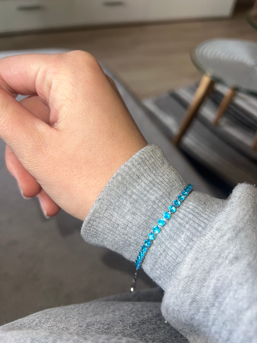 Customer photo review of Ocean Armband | 18K vergoldet