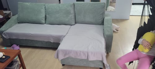 Customer photo review of Narożnik NEO BS sztruks