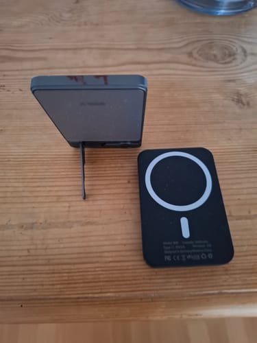 Klaus H. review of NordCharge - Magnetische PowerBank + GRATIS SlimPowerbank image 1 out of 1