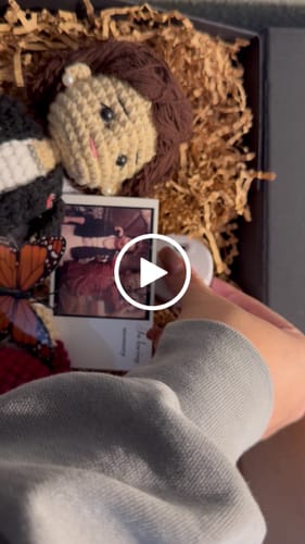 Customer video review of Dolly® Personalized Couple Crochet Dolls