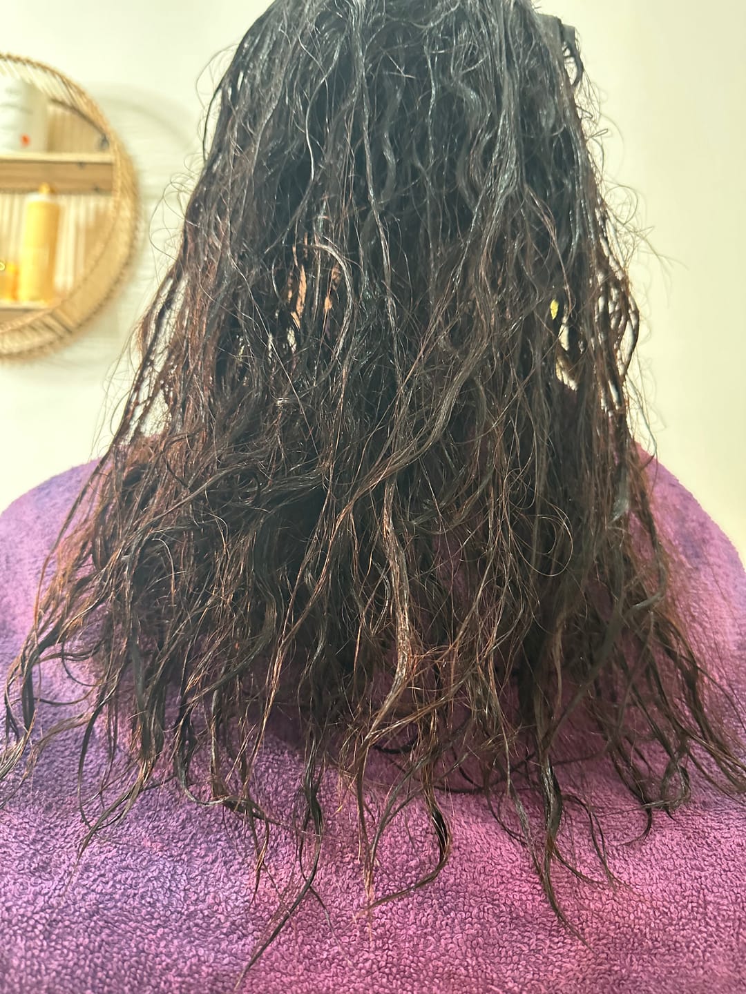 Customer photo review of Lissage Brésilien Secrets Black Pearl