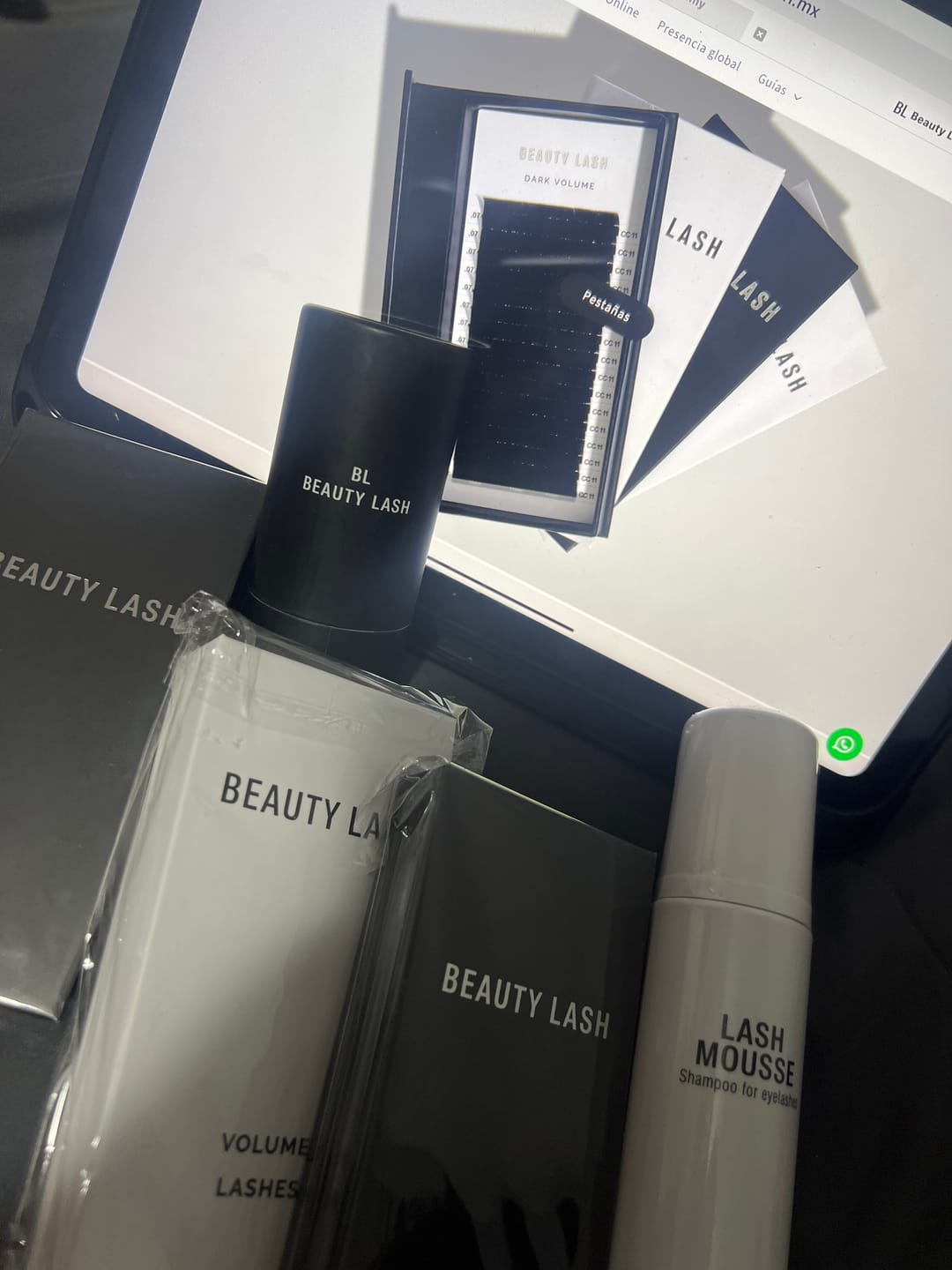 Customer photo review of Classic Lashes