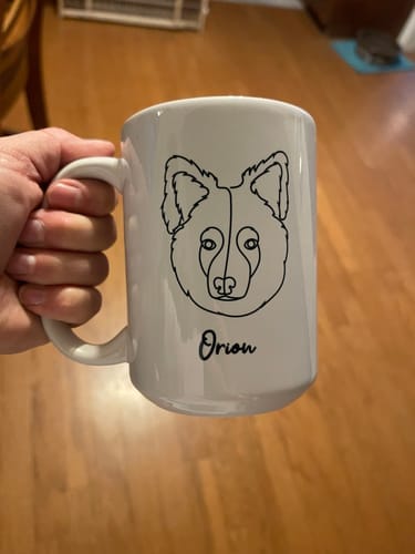 Customer photo review of Custom Mug
