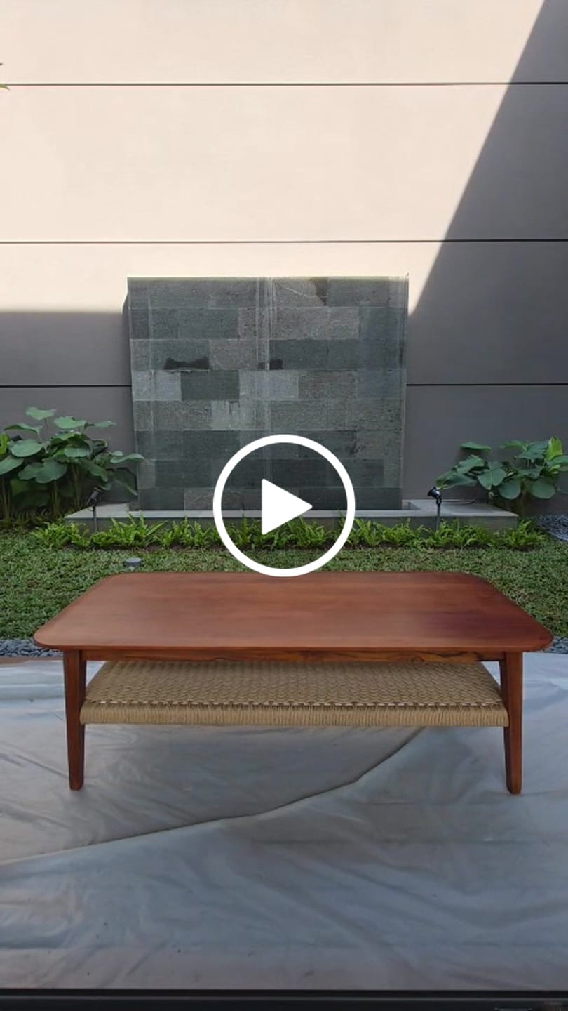 Customer video review of Exclusive Teak & Loom Coffee Table