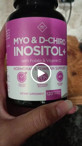 Customer video review of Inositol+ Capsules - Hormone Balance & Healthy Ovarian Support for Women