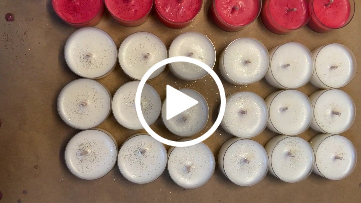 Customer video review of ENVASES PARA VELAS DE TÉ