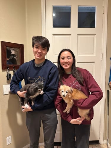 Customer photo review of Custom Embroidered Sweatshirt
