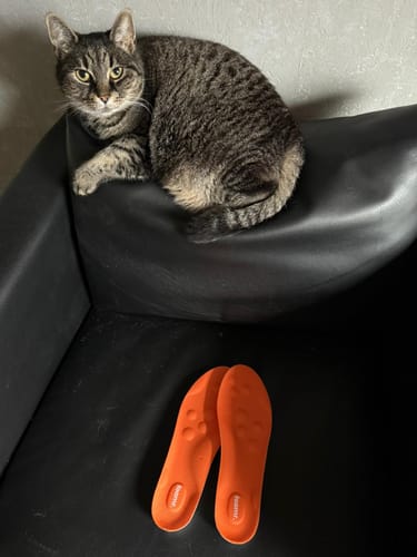 Customer photo review of Foamr® Solette massaggianti – Sollievo per Sperone calcaneare e Fascite plantare