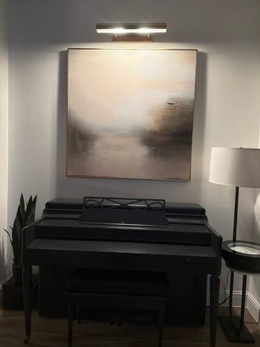 Customer photo review of Modern Abstract Painting #ABLS38