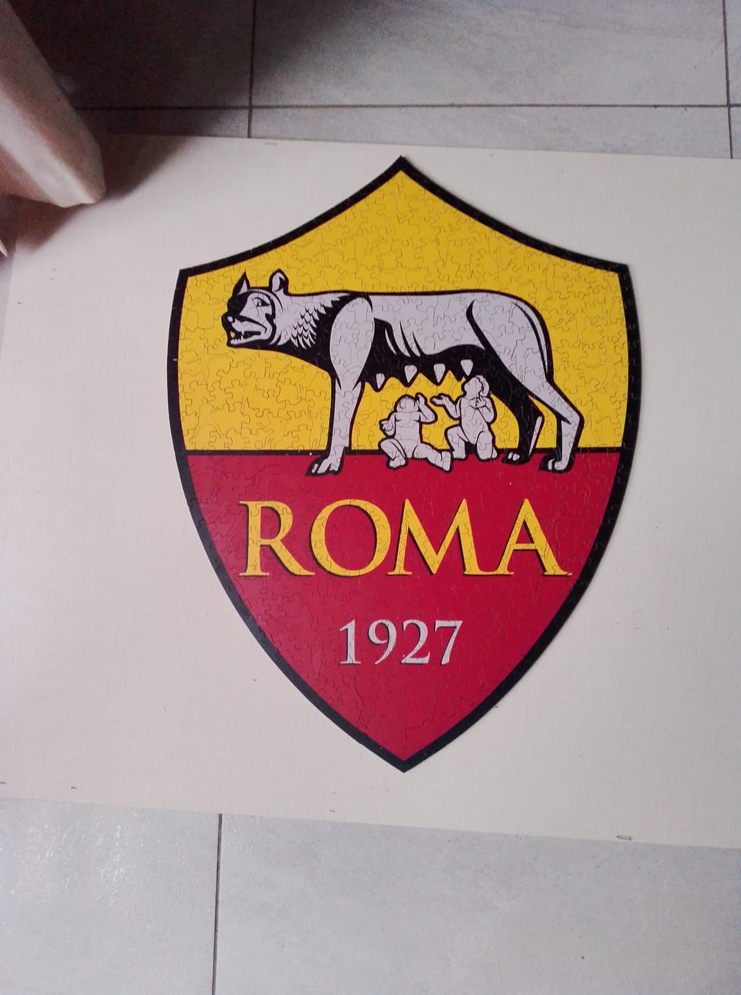 Customer photo review of Logo Roma® - Puzzle di Legno