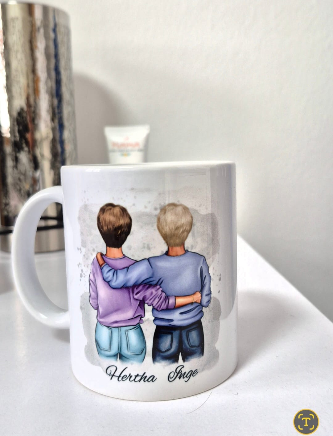 Customer photo review of Tasse - Besties, Beste Freundinnen - personalisierbar