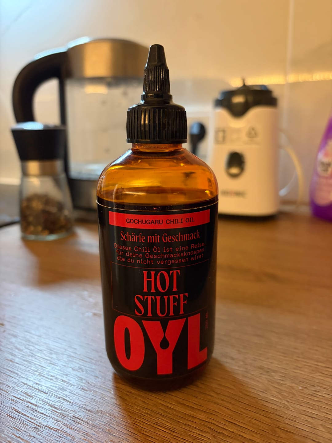 Customer photo review of Hot Stuff - Gochugaru Chili Öl