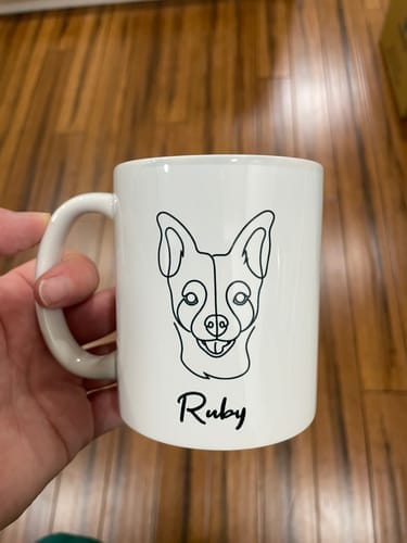 Customer photo review of Custom Mug