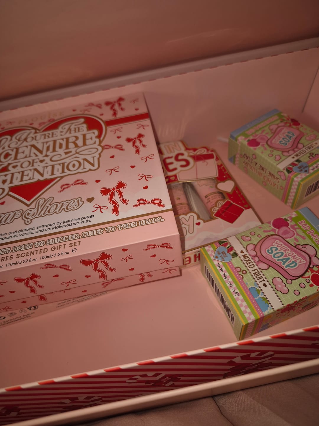 Customer photo review of P.Louise You're The Scentre Of Attention Body Gift Set