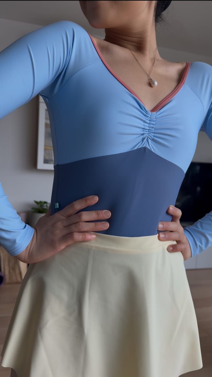 Customer photo review of ALEXANDRIA FULL SLEEVE LEOTARD