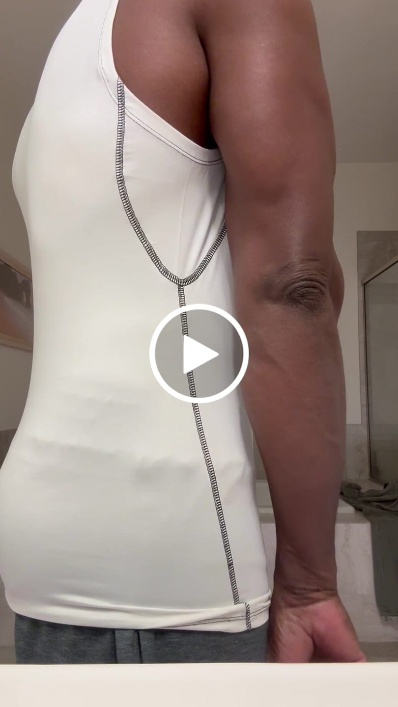 Customer video review of ALPHA COMPRESSION TANK TOP