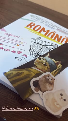 Recenzie cu fotografie de la un client despre Carte Română Bacalaureat Bacademia (temă și viziune, caracterizare, relație) - Ediția II