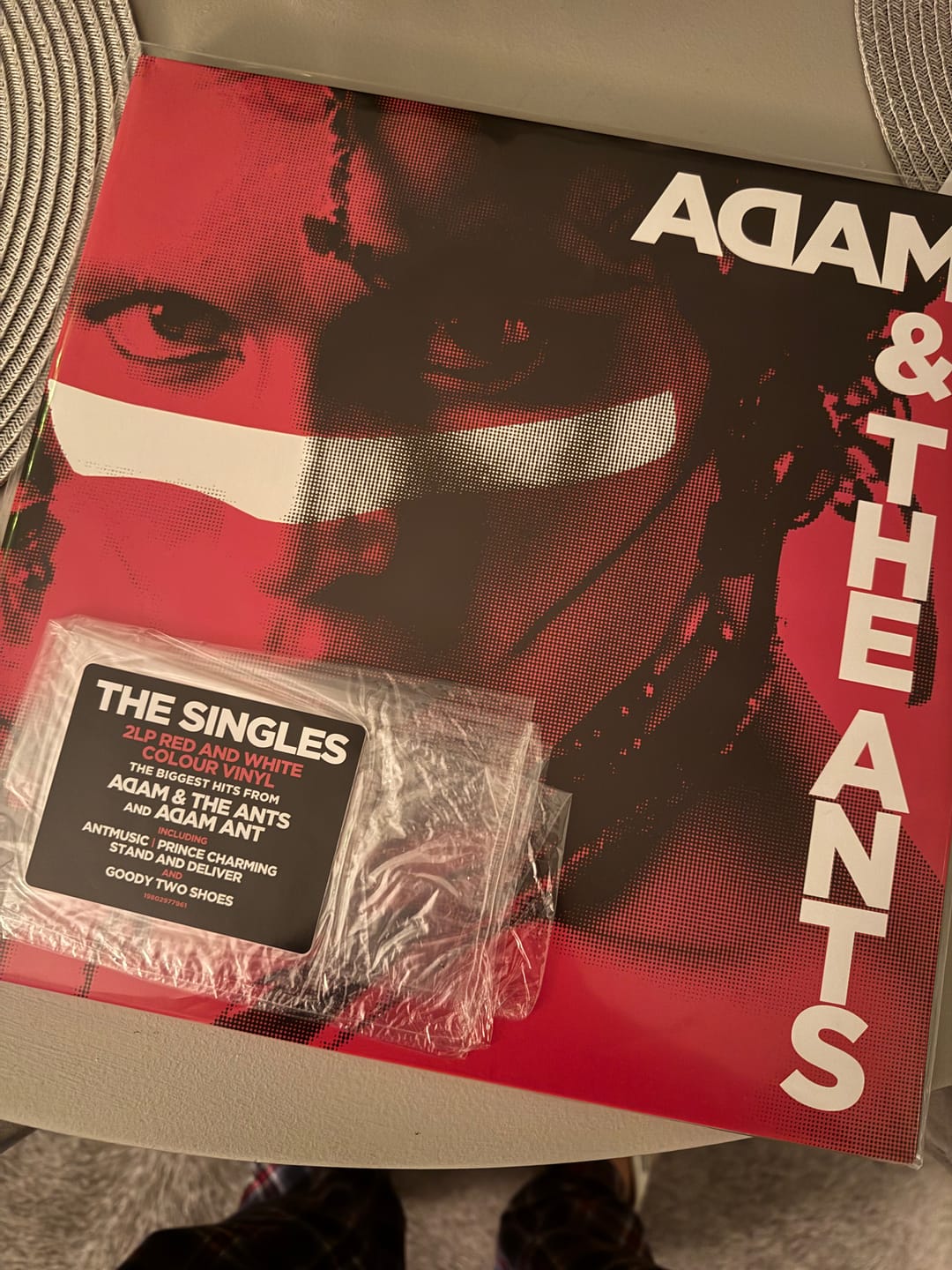 Customer photo review of The Singles - Adam Ant [VINYL Limited Edition]